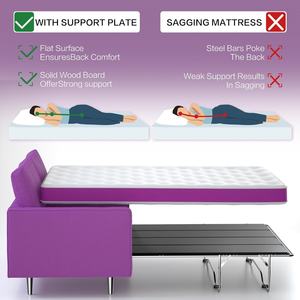 Заводская сборная регулируемая усиленная современная деревянная опорная панель для матрасов, доска-основание для кроватей и диванов, для школ и больниц - Product Image 3
