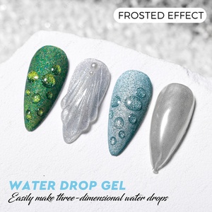 JTING Nouveau Gel de modelage effet goutte d'eau pour nail art, vernis à ongles transparent texturé pour salon de manucure - Product Image 4