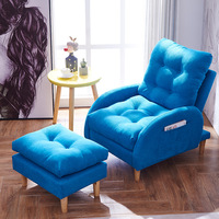 Vente d'usine de chaise de canapé inclinable de luxe simple chaise de paresseux moderne chaises de chambre loisirs pour meubles de salon