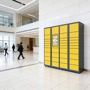 Sistema de Casilleros Inteligentes Personalizados para Paquetes, Caja de Entrega de Paquetes con Puerta de Varios Tamaños, Estación de Correo con Software OEM para Campus Universitarios - Product Image 6