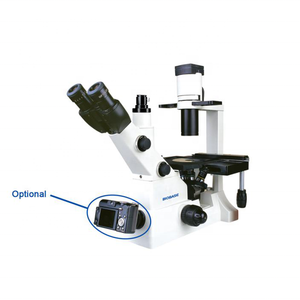 Microscopio de Contraste de Fases Biológicas Invertido <span class=keywords><strong>BMI</strong></span>-202 con Sistema Óptico Infinito, Iluminación Halógena y Calibración Automática - Product Image 2