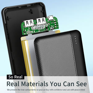 Power Bank 10000mAh Caricabatterie Portatile USB C Ricarica Rapida per Telefono, Batteria con Capacità Reale, Power Bank per Telefono - Product Image 4