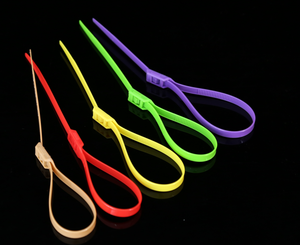JAGASL de Color barato liberable de Cable de plástico de corbata de bloqueo para <span class=keywords><strong>el</strong></span> patio de recreo - Product Image 1