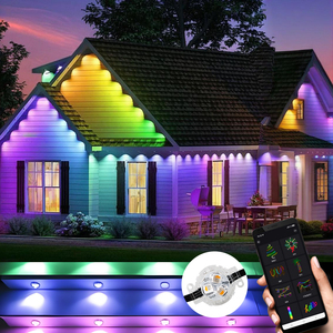 Shiji nhà sản xuất ws2818 RGB vĩnh viễn đèn giáng sinh chuỗi 30 mét IP67 ngoài trời không thấm nước LED <span class=keywords><strong>Pixel</strong></span> điểm nguồn ánh sáng - Product Image 1