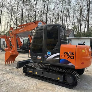 Excavadora de segunda mano Hitachi ZX70 usada en Japón, miniexcavadora usada de 7 toneladas con precio bajo de alta calidad a la venta - Product Image 1