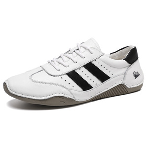 Zapatillas Clásicas Transfronterizas de Moda para Parejas, de Caña Baja, de Cuero Genuino Sólido y Tela Transpirable - Product Image 5
