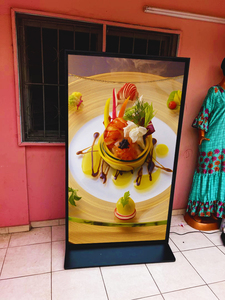 Señalización Digital, Pantalla LCD de 75, 86 y 98 Pulgadas, Reproductor 4K, Wifi para Supermercados, Pantalla Táctil Capacitiva de 10 Puntos, Resistente al Agua IP65 - Product Image 2