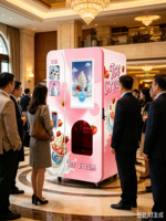 Distributeur automatique de crème glacée 2026 entièrement automatique avec écran tactile, machine à crème glacée molle en libre-service et multiples modes de paiement