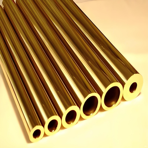 도매 맞춤형 두꺼운 벽 대구경 황동 및 순수 구리 튜브 - 절단 서비스 제공 - Product Image 6