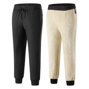 Fodera in pile pantaloni della tuta per l'autunno e l'inverno pantaloni della tuta da uomo in <span class=keywords><strong>velluto</strong></span> per il tempo libero larghi pantaloni della tuta a <span class=keywords><strong>costine</strong></span> giovani di grandi dimensioni - Product Image 1