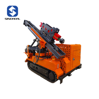 Perforadora Solar sobre Orugas para Sistemas Fotovoltaicos Rurales, Motor de 75KW, Flujo Hidráulico de 150L/min, Capacidad de Ascenso del 30%, Certificada