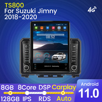 Lecteur DVD de voiture MEKEDE TS Android11 IPS 2.5D DSP pour Suzuki Jimny 2019 8+128 Go 4G GPS AM FM Écran partagé Électronique automobile