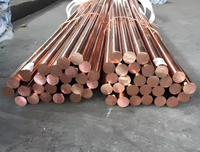 Barras de Cobre Sólido de Alta Pureza Directas de Fábrica C1200 C51900 C10100 C10200 C1020 para Uso Industrial con Servicios de Doblado y Soldadura