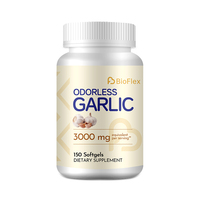 Solilan OEM Marque Privée Adulte 150 Gélules Sans Odeur Ail 3000 mg Équivalent par Portion Complément Alimentaire Gestion de l'Énergie