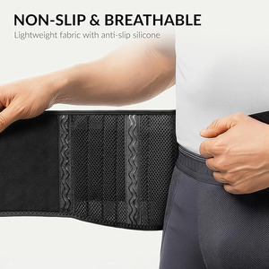 Custom <b>Back</b> Brace <b>Support</b> Belt Waist Posture Corrector Dual Adjustable Lumber <b>support</b> For Lower Pain Lightweight <b>Back</b> Brace - Product Image 5