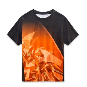 Camiseta Deportiva de Poliéster de Alto Rendimiento con Logotipo Personalizado, Impresión Artística, Secado Rápido y Transpirable para Deportes al Aire Libre y Running - Product Image 4