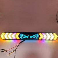 Vente en gros 12V 24V camion LED Devil Eyes clignotant voyant d'avertissement étanche frein de voiture tourner feux arrière Auto LED voyant d'avertissement