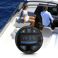 Récepteur stéréo marin de sauna de bateau de rythme IP6X imperméable BT a permis la radio AM de FM avec la sortie de puissance 4*50W