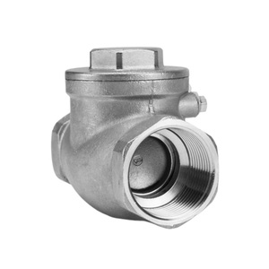 Clapet anti-retour à soufflet en acier inoxydable résistant à la corrosion, filetage femelle - Product Image 1