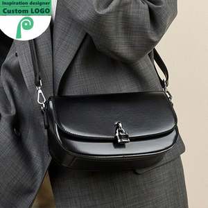 กระเป๋าสะพายข้างผู้หญิง ดีไซน์เรียบหรู สไตล์สะพายใต้แขน พร้อมซับใน PU ลายเท็กซ์เจอร์  กระเป๋าสะพายไหล่อเนกประสงค์สำหรับฤดูใบไม้ผลิ - Product Image 2