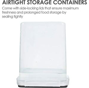 Contenedor de Almacenamiento de Alimentos de Plástico para Cocina, Cajas de Almacenamiento, Organizador de Alimentos Secos para Cocina con Tapa - Product Image 2