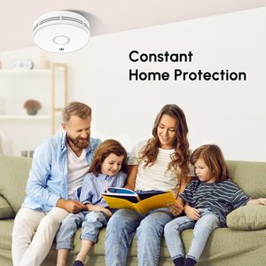 Báo động kết hợp V-COME, báo cháy cảm biến kép 2 trong 1, pin lithium kín 10 năm mà không cần thay thế, máy dò kết hợp - Product Image 6