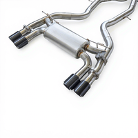Système d'échappement Cat-Back avec valve et tube long pour BMW M2 CS F87 S55 3.0T 2020