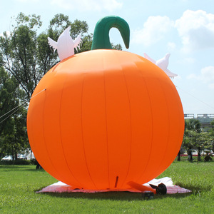<b>Inflatable</b> <b>Halloween</b> Pumpkin Decor Outdoor Yard Decoration PVC Material Large Size Party Scene Prop - Product Image 3