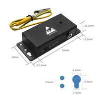 ESD alarm otomatis tali pergelangan tangan Anti statis, Monitor Online penguji elektronik ESD Meter alat diagnostik untuk mobil truk bus