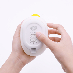 Vovoll Design creativo contemporaneo anatra ha condotto la luce notturna calda bianco Silicone piccole nuvole bianche sensore ombreggiante dimmerabile - Product Image 3
