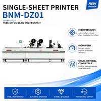 Nueva Impresora de Inyección de Tinta UV Ecológica de Alta Resolución CMYK 600DPI 0-60m/min Velocidad Ajustable para Impresión de Etiquetas Individuales en PET/PVC/PP