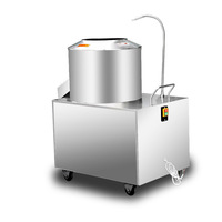 Kleine Industriële Aardappelschilmachine Frietjes Snijmachine Aardappelchips Snijmachine