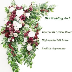 GM 23 "<span class=keywords><strong>Italian</strong></span> Ruscus Greenery Tiges Artificial Silk Greenery Plants Spray for DIY Wedding Arch Bouquet Filler Table Decor - Product Image 2