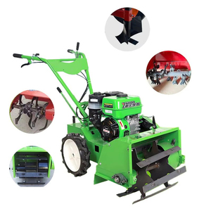 Cultivador de Gasolina Rojo, Mini Rotocultivador Agrícola, Máquina de Labranza de Alta Productividad con Componentes Centrales del Motor - Product Image 3