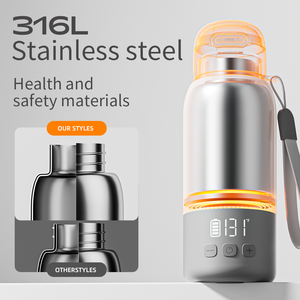 Chauffe-biberon électrique à température constante rechargeable 100W, longue durée de vie, portable, écran LCD, garantie 1 an, pour bébé - Product Image 2