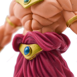 Figurine d'action Dragon Ball Broly <span class=keywords><strong>Super</strong></span> <span class=keywords><strong>Saiyan</strong></span> en PVC <span class=keywords><strong>bleu</strong></span> de 20 cm, cadeau de Noël pour enfants, collection de jouets, poupées - Product Image 4