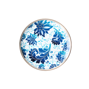 Blue and White Porcelain Blue Charger Plates Bone China Dinner <b>Set</b> Ceramic Dinner Steak Plate Restaurant Plates - Product Image 3