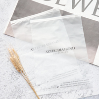 Sac d'emballage à fermeture éclair transparent en plastique eva, impression personnalisée biodégradable, sac d'emballage à fermeture éclair transparent pour vêtements