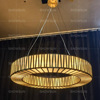 Lustre linéaire moderne de 72 pouces pour la décoration intérieure, design moderne, salon, café, restaurant, grand luminaire suspendu en acrylique LED