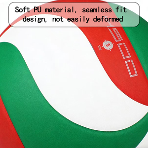 Balón de Voleibol de Playa de PU Impermeable, Tamaño 5, Fabricación China OEM, Pedido al por Mayor, Diseño Personalizado - Product Image 4