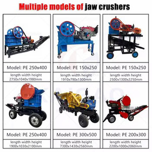 Le concasseur à mâchoires mobile PE400*600 le plus populaire est capable de broyer la roche dure en différentes granulométries - Product Image 6