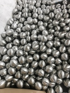 10cm bóng thép mờ với lỗ vòi/lỗ khác nhau quả cầu thép không gỉ - Product Image 5