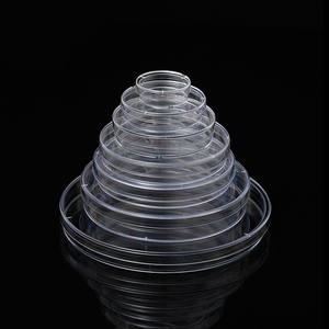 HAIJU LAB Plat Kultur Plastik PS Sekali Pakai Ukuran 35mm-150mm Petri Dish untuk Kultur Sel Sekali Pakai 90mm 100mm 120mm Dish - Product Image 2