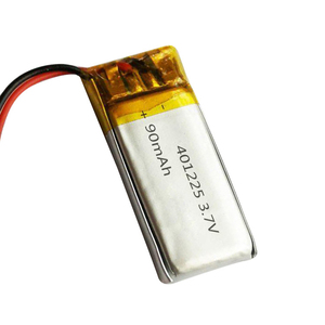 แบตเตอรี่ลิเธียมไอออนโพลิเมอร์ขนาดเล็ก Lipo 3.7V 401030 302022 401225 401225 90mAh แบบชาร์จไฟได้พร้อมสายไฟและ PCB - Product Image 3