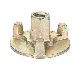 Système de tirants de coffrage en béton HRT Factory, coffrage en fonte galvanisée, écrou de <span class=keywords><strong>plaque</strong></span> en fonte, écrou à oreilles - Product Image 1