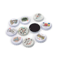 Aimants de réfrigérateur en céramique personnalisés de haute qualité avec logo, bon prix, cadeaux souvenirs créatifs, forme irrégulière, pour vœux de rétablissement