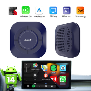 Adaptateur universel Carlinkit Tbox 8G 128Gb 6 en 1 Android 14 CarPlay sans fil Android Auto, vidéo TV, Mirrorlink, boîte AI pour voiture - Product Image 1