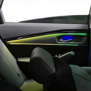 SJC 64 Couleurs Lumière Ambiante LED Dynamique pour <span class=keywords><strong>Honda</strong></span> Accord 11e génération/INSPIRE 2023-2025 Accessoires d'Éclairage d'Ambiance Intérieur Symphonie Auto - Product Image 5