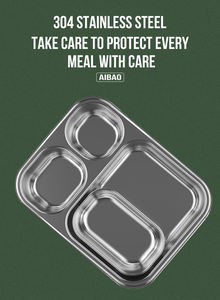 Fiambrera Bento escolar a prueba <span class=keywords><strong>de</strong></span> fugas rectangular clásica ecológica para niños, contenedor <span class=keywords><strong>de</strong></span> alimentos <span class=keywords><strong>de</strong></span> acero inoxidable, tapa <span class=keywords><strong>de</strong></span> plástico, tipo <span class=keywords><strong>de</strong></span> <span class=keywords><strong>almacenamiento</strong></span> - Product Image 5