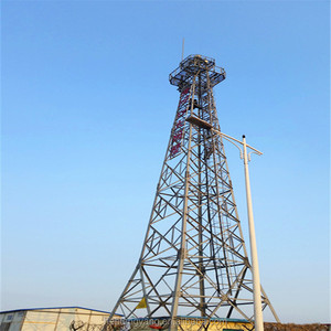 Antennes de télécommunication autoportantes à 4 pieds en acier Q345 galvanisé à chaud Tengyang, hauteur de 5 à 80 m, tour de télécommunication - Product Image 3